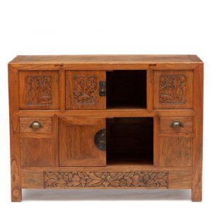 Chinese carved cabinet