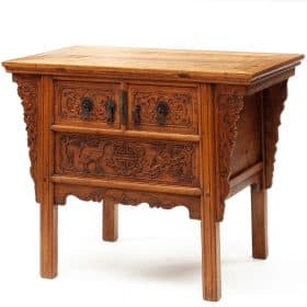 Two drawer Chinese altar table