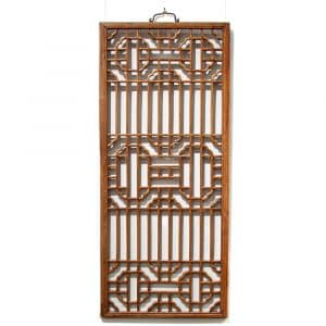 Fine lattice window panel