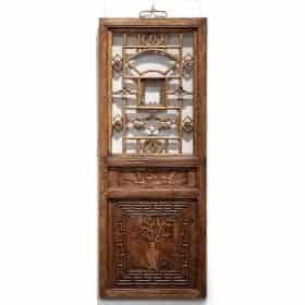 Antique Chinese window panel