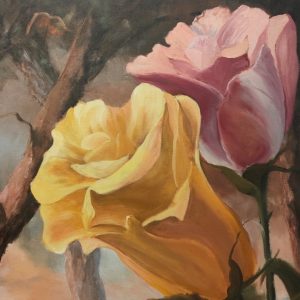 RogerBeale_oiloncanvas_homesteadroses_2019