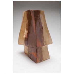 Abstract pot - by Jacqueline Lewis Image credit Andrew Sikorski now at Humble House gallery, Fyshwick Art Gallery