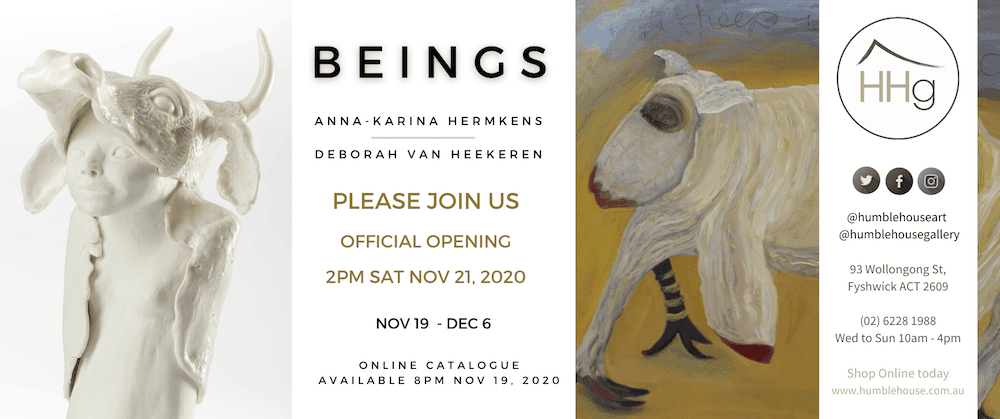 Beings - Official Opening - Deborah Van Heekeren and Anna-Karina Hermkens