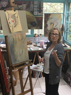 In my studio by Deborah Van Heekeren