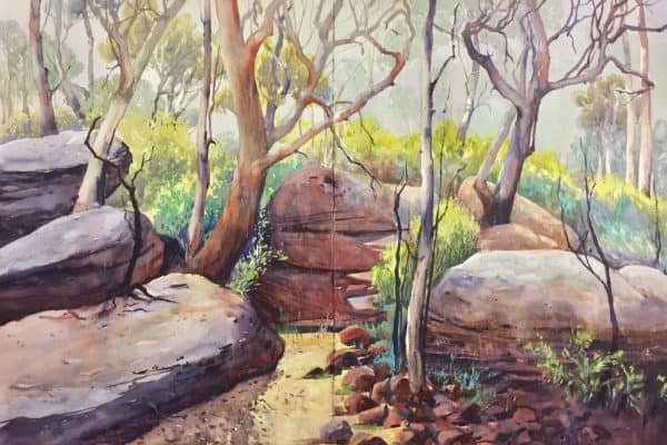 The Bush Track by Julie Simmons
