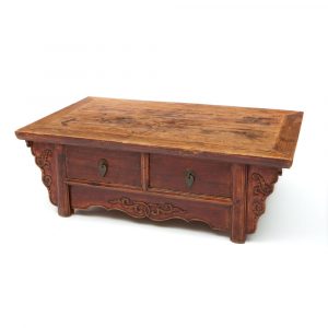 Two drawer antique table