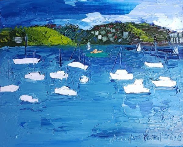 JenniferBaird_DoubleBayAfternoon_OilonBoard_20x30cm_2019_NFS