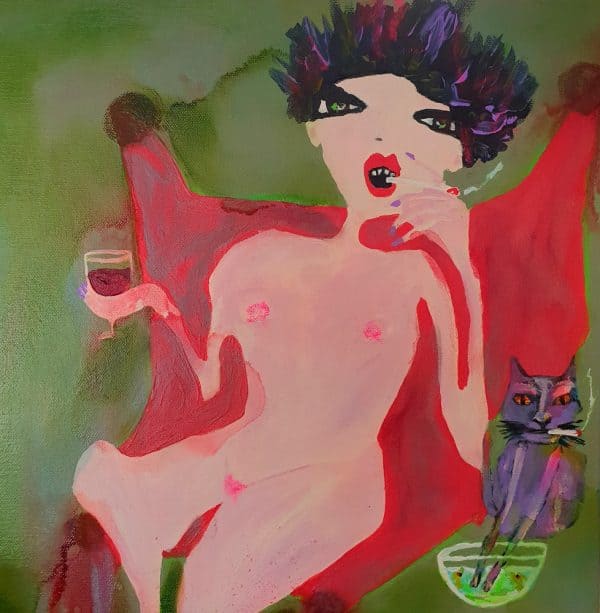Save Water Drink Wine by Karen Chappelow
