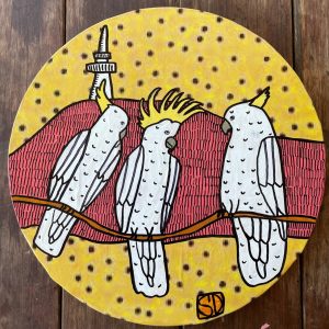 Cockatoos by Sally Dunbar