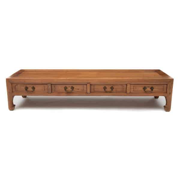 Four drawer low table