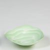 Green Nerikomi Rose Dish by Josephine Townsend