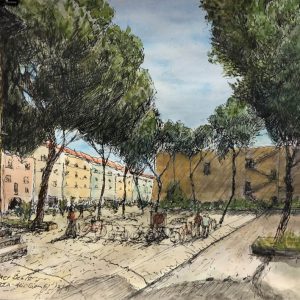 Piazza dei Ciompi by Roger Beale
