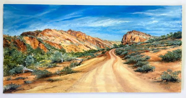 East from Arkaroola - Flinders Ranges by Chrissie Lloyd