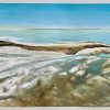 Flooding waters, shifting salt pans I - Kati Thanda (Lake Eyre) by Chrissie Lloyd