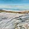 Flooding waters, shifting salt pans II - Kati Thanda (Lake Eyre) by Chrissie Lloyd
