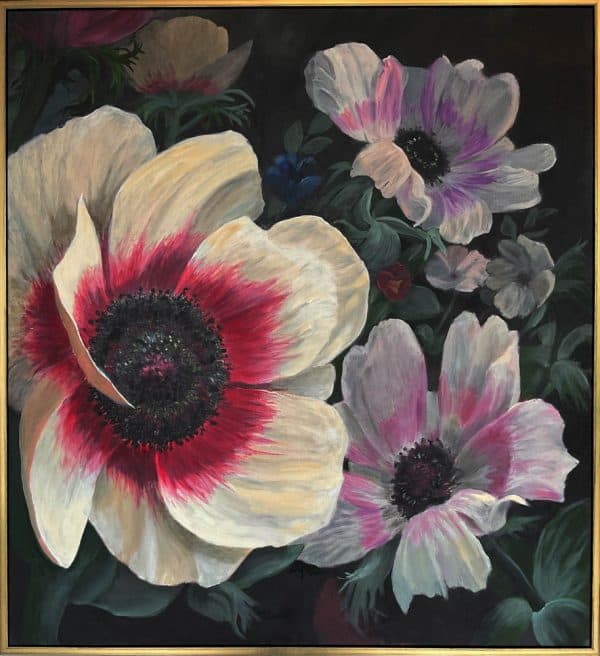 A Glory of Anemones by Roger Beale