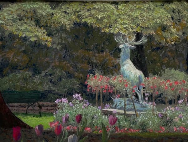 Luxembourg Stag - a study by Roger Beale