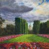 Pantheon from Luxembourg Gardens by Roger Beale
