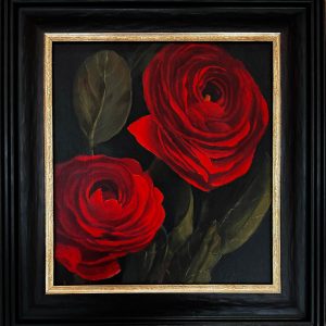 Red Camellias - a study by Roger Beale