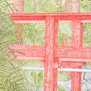 Shinto Bridge - detail by Petros Papoulis