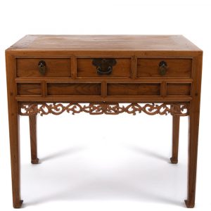 Table with open carving front