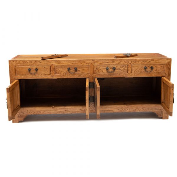 Four door four drawer kang cabinet - Image 2