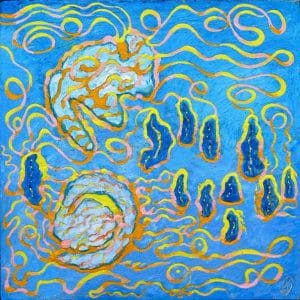 Air Waves 2 by Carmen Ky