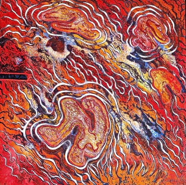Playing with Fire panel1 by Carmen Ky