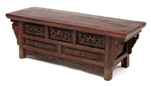 Three drawer kang - side
