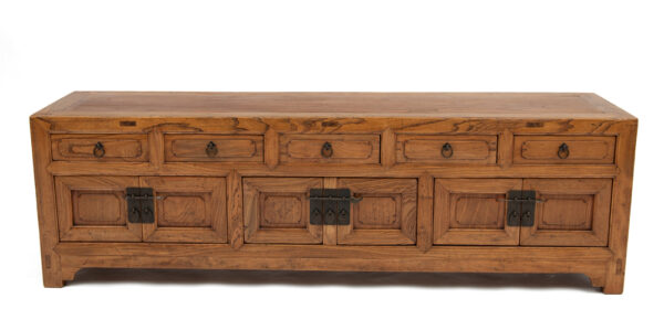 Five drawer low cabinet - front