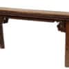 Bench with cloud spandrels