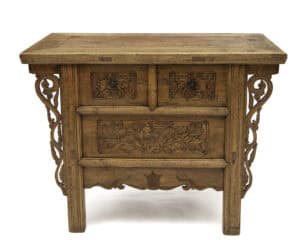 Two drawer coffer - front