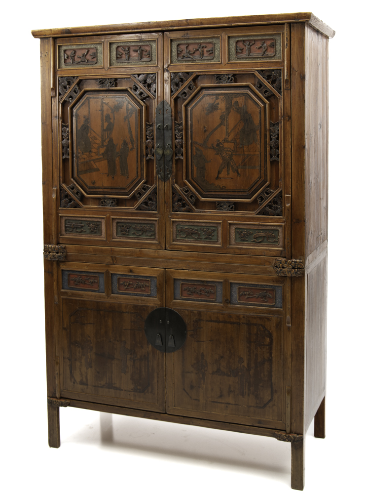 Two section cabinet - side